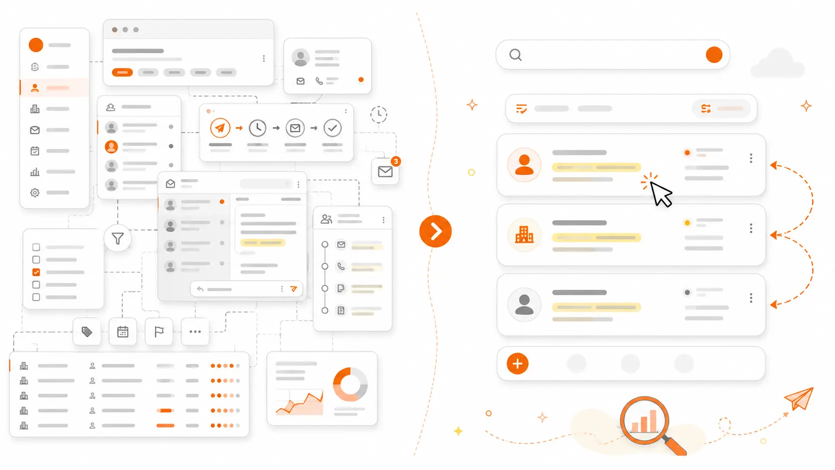 BuzzStream's outreach CRM workflow sits beside Mentiohunt's simpler founder backlink opportunity queue.