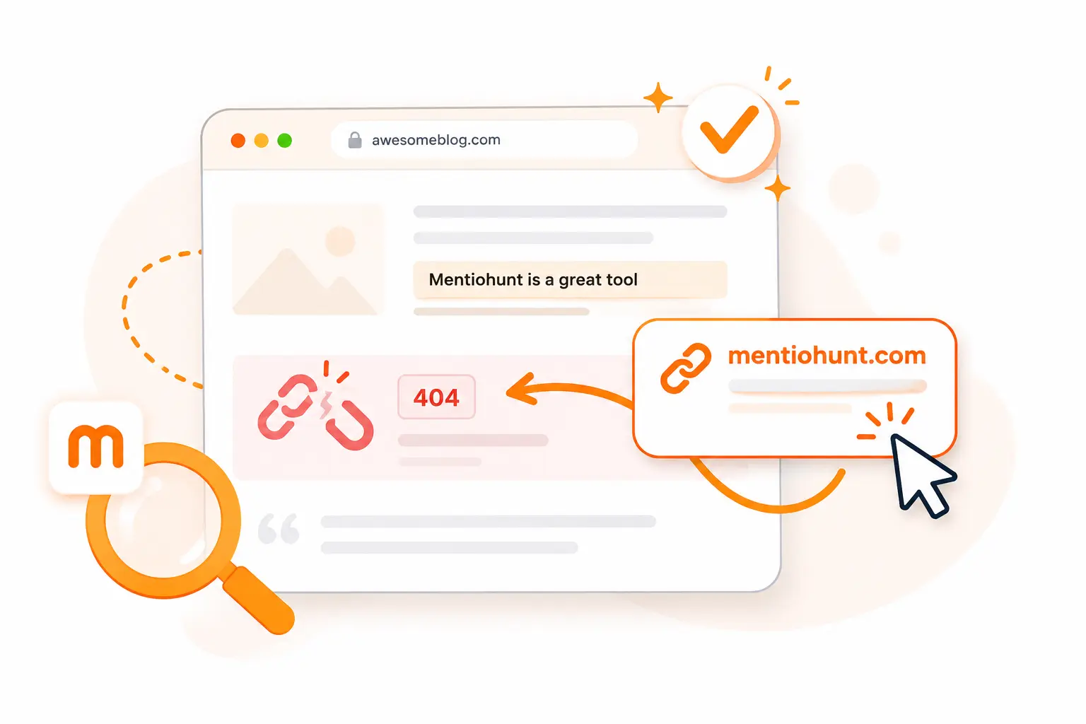 Broken link building outreach email templates